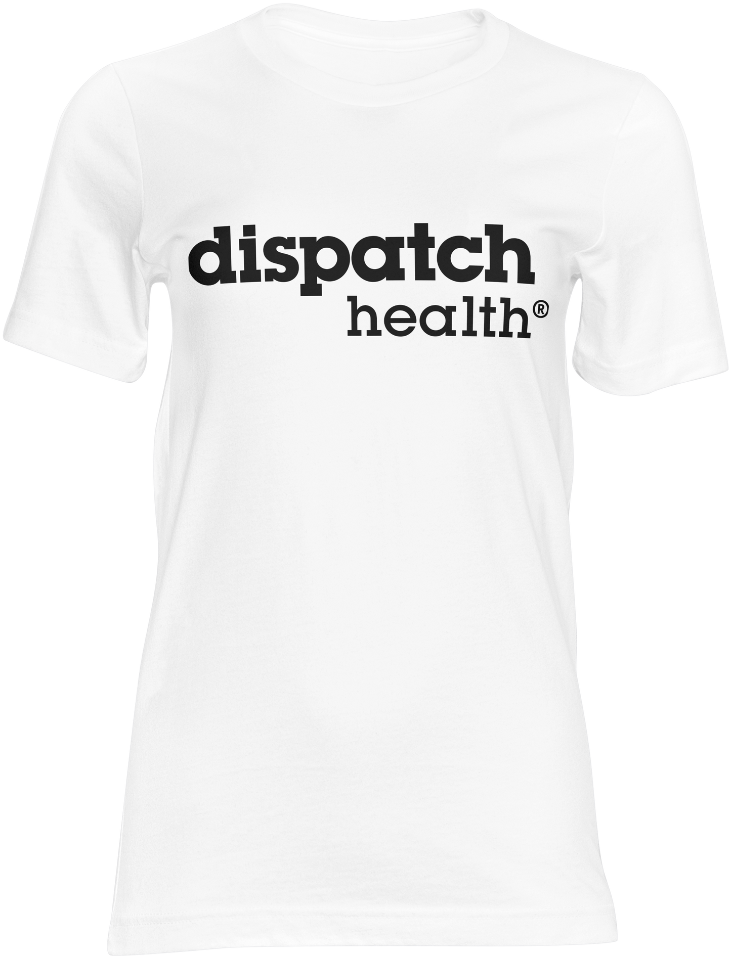 Dispatch Health - black stacked logo T-Shirt